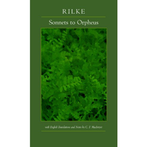 (영문도서) Sonnets to Orpheus Paperback, University of California Press, English, 9780520229228
