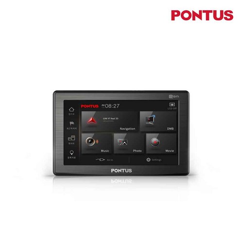 폰터스 네비게이션 P570T_지니2D V7 최신 UBLOX 8 GPS 모듈 16GB_거치대증정, P570