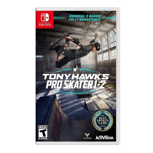 닌텐도 스위치 토니 호크 프로 스케이터 1+2 Tony Hawk switch 영어지원