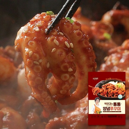 맛있게 매운맛! 얼짱양념쭈꾸미 500g, 3개 쭈연무새의일상 8 박연경의 통통 양념쭈꾸미 300gx4팩, 4개