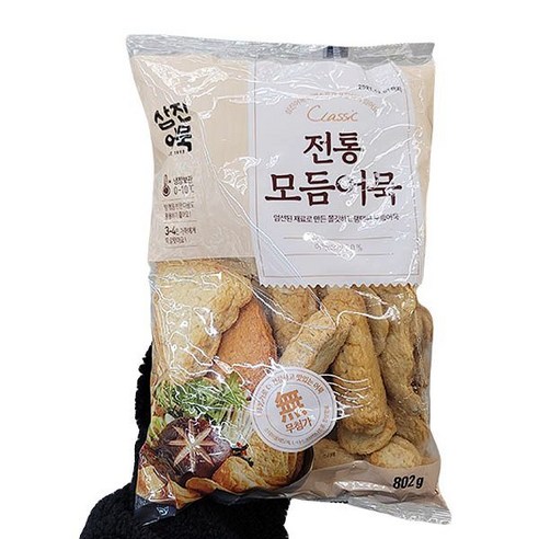 삼진어묵 삼진어묵 전통모듬 어묵탕 802G x 1개, 아이스보냉백포장