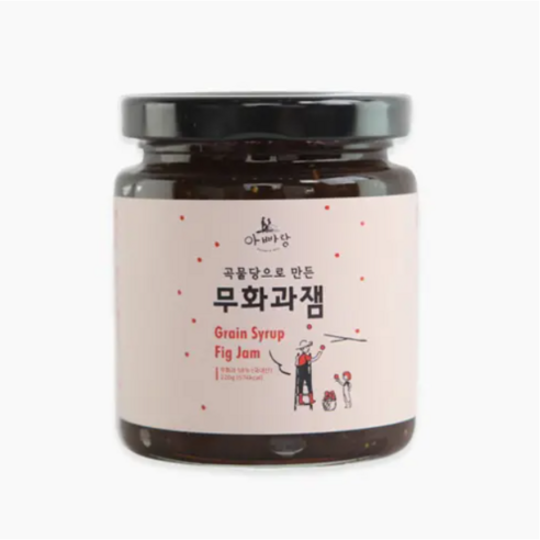 아빠랑 곡물당 무화과잼 대용량, 280g, 1개