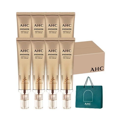 AHC 프리미어 앰플 아이크림 시즌11 40ml x8 + 쇼핑백, 8개