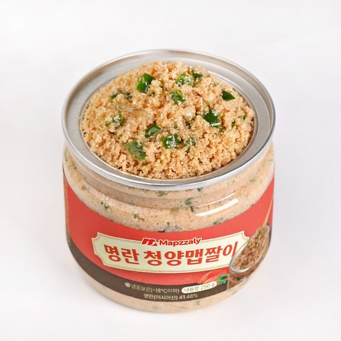 셰프애찬 비리지않고 고소한 맛이 가득 명란 청양 맵짤이, 1개, 250g