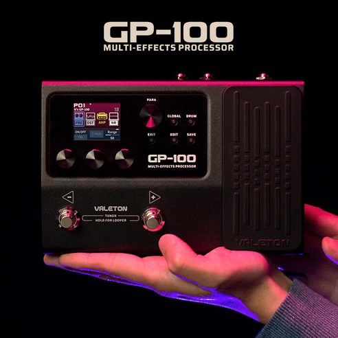 베일톤 멀티 이펙터 GP-100/GP100 VALETON, 단품, 상세참조