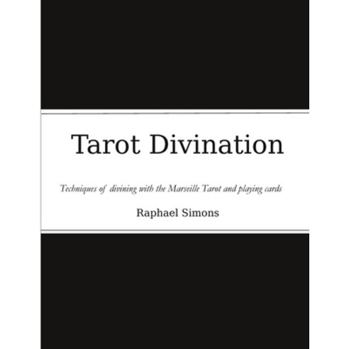 (영문도서) Tarot Divination Paperback, Lulu.com, English, 9781447761051