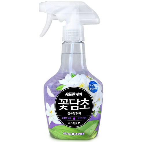 엄지척 MY 꽃담초 섬유탈취제(본품)400ml 연꽃향, 400ml, 1개