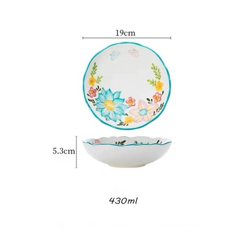 FREELIFE 세라믹 접시 세트 노르딕 플레이트 창의 PA-584, 8inch bowl-713