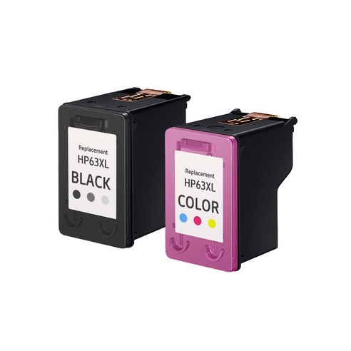 HP 63 XL 호환 대용량 프린터 잉크, 63XL 콤보, 1개