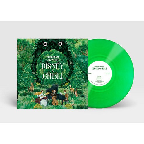 European Jazz Trio - Disney & Ghibli (디즈니 & 지브리) [180g 그린형광컬러 LP]