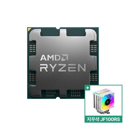 AMD 라이젠 정품 R5 7500F CPU (멀티팩/라파엘/AM5/쿨러포함)