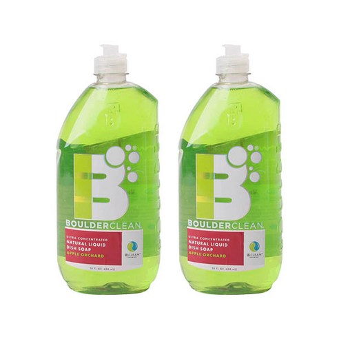 보울더클린 내추럴 주방세제 사과 밭 향, 828ml, 2개
