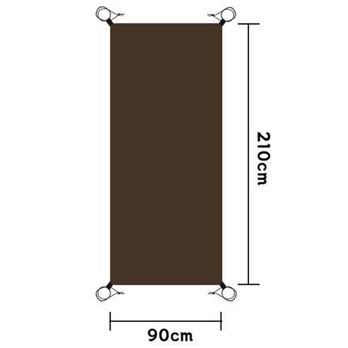 쾌적한 야외 활동을 위한 완벽 방수 1인용 그라운드시트