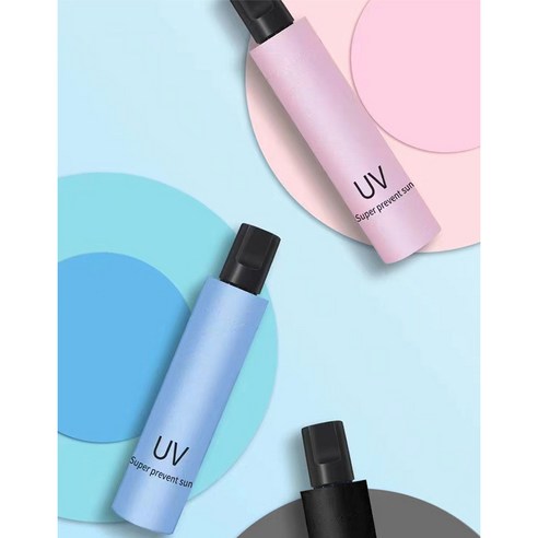 (모조리박)1+1 초경량양우산 UV차단양우산