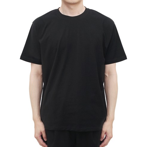편안함과 스타일이 어우러진 고품질 데일리 라운드 면 티