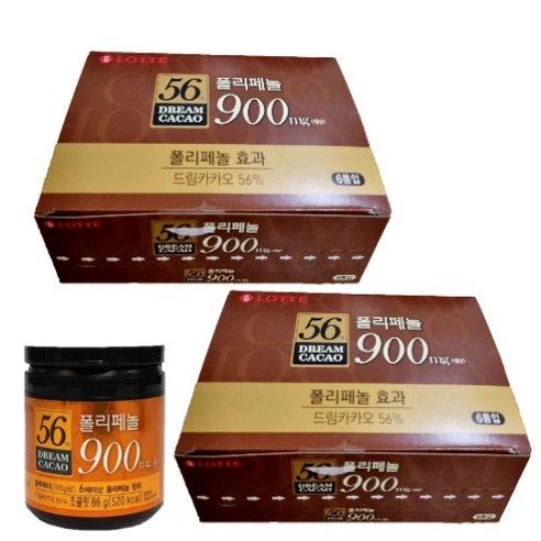 롯데제과 드림카카오 56% 86g, 12개