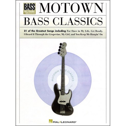 Motown Bass Classics 모타운 베이스 악보집 Hal Leonard 할 레오나드