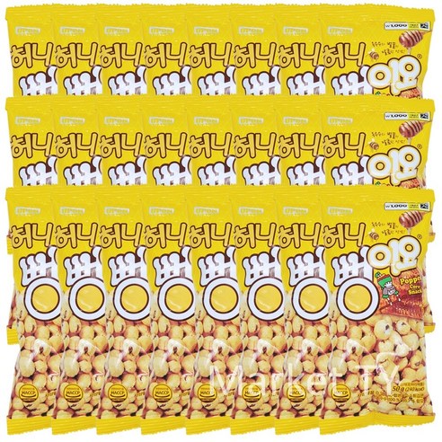 뻥이요 허니 50g x 24개입, 24개