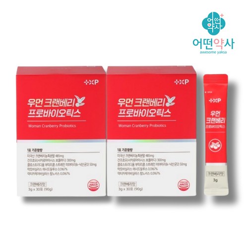 여성 방광건강 잦은 질염 임산부 방광염 면역력 크랜베리, 90g, 2세트