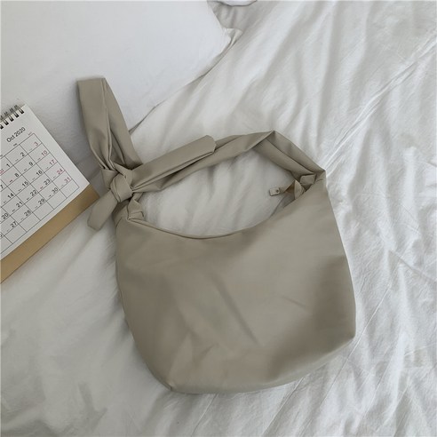 KORELAN가방 여성 가방 크로스 숄더 만두 가방 스트랩 디자인 소프트 가죽 레트로 심플한 핸드백 트렌드