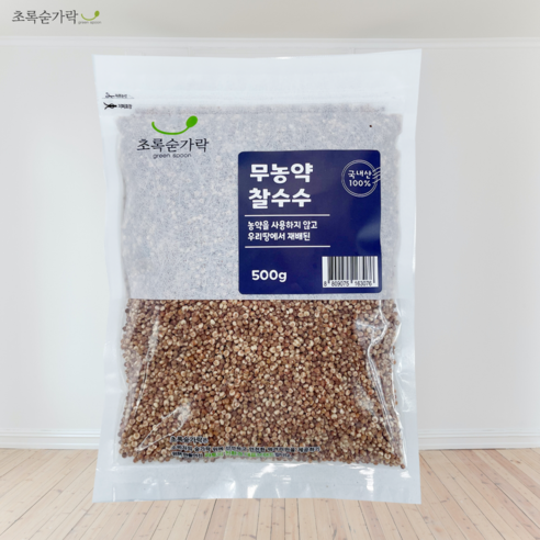 초록숟가락 무농약 찰수수쌀 500g, 1개 소담찰수수 Best Top5