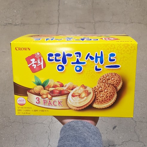 크라운 국희 땅콩샌드, 1116g, 1개