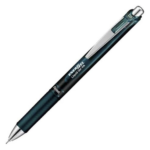 펜텔 에너젤 젤잉크펜 0.5mm, 1개, 인디고 블랙