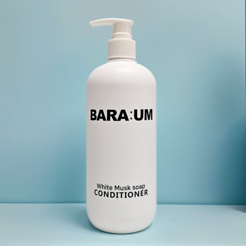 바라움 화이트머스크 솝 헤어 린스 컨디셔너 향기 좋은 정수리 두피 냄새, 1개, 490ml