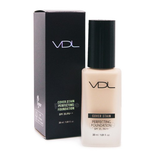 브이디엘 VDL 커버스테인 퍼펙팅 파운데이션 30ml, V02