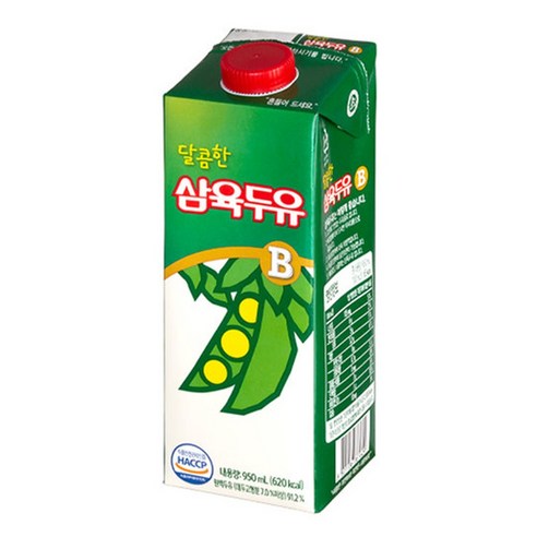 삼육두유 달콤한맛B 두유, 190ml, 32개 매일두유