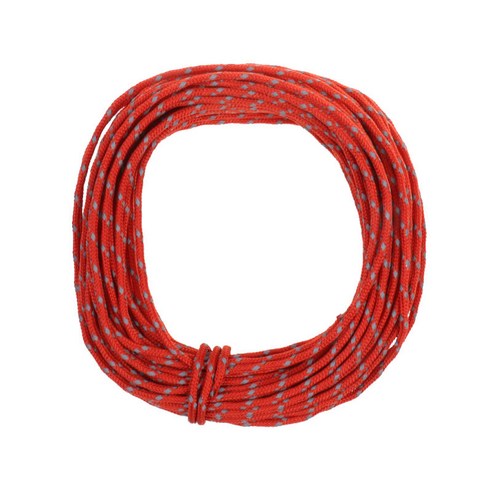 Magicdeal 고강도 50ft 캠핑 텐트 천막 반사 가이 라인 빨랫줄 로프 주자 paracord 텐트 액세서리, 레드, {"수건소재":"폴리 에스터 나일론 반사 실크"}