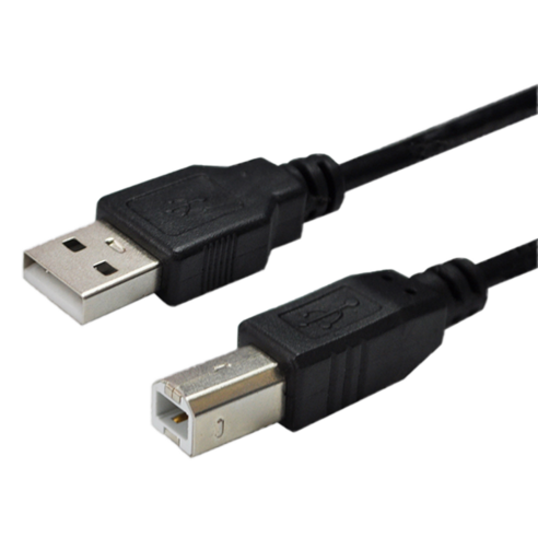 디옵텍 USB 2.0 A M - B M 프린터 케이블 블랙 JUSTLINK U2AB30, 1개, 3m