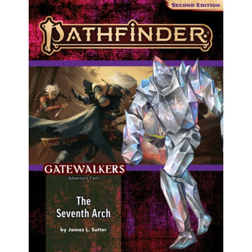 (영문도서) Pathfinder Adventure Path: The Seventh Arch (Gatewalkers 1 of 3) (P2) Paperback, Paizo Inc., English, 9781640784925