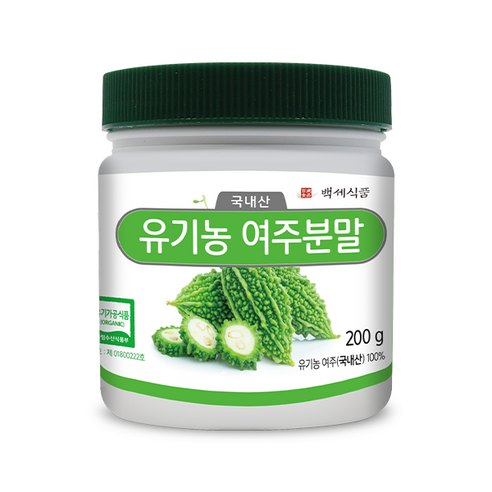 유기농 국내산 여주가루분말 200g통, 200g, 2통