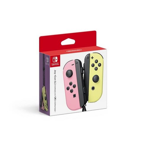 닌텐도 순정품 Joy-Con(L) 파스텔 퍼플/ (R) 그린, 파스텔 핑크 파스텔 옐로우, 단품, 파스텔 핑크/파스텔 옐로우, 단품