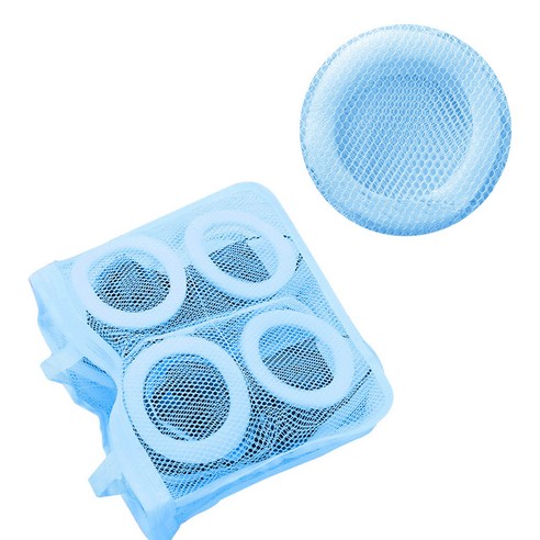 1pc 신발 세탁 가방 건조 세탁 주최자 메쉬 Rustproof 지퍼 보호 신발 가방 신발 Airing 건조 도구 메쉬 세탁 가방, 푸른색