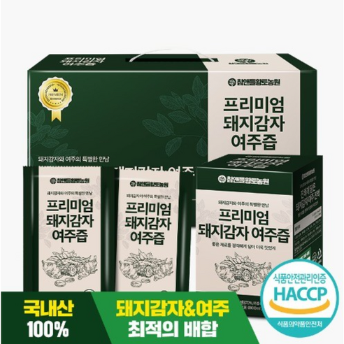 국산돼지감자 여주즙 여주진액 무첨가 전통건강즙 트루넬, 80ml, 30개