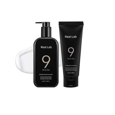 리얼랩 나인 남성 올인원 로션 300ml+100ml, 단일옵션, 2개 Best Top5