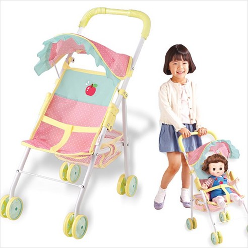 쫑알쫑알 똘똘이 유모차 인형유모차, 단일옵션, 1개