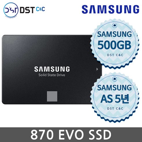 870evo4tb 삼성전자 정품 870 EVO SATA 500GB SSD 노트북용 데스크탑용 SSD MZ-77E500B Best Top5