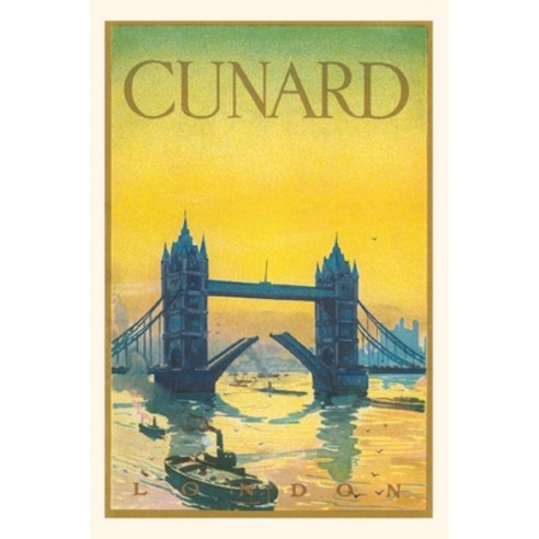 (영문도서) Vintage Journal London Bridge and Cunard Paperback, Found Image Press, English, 9781648113147