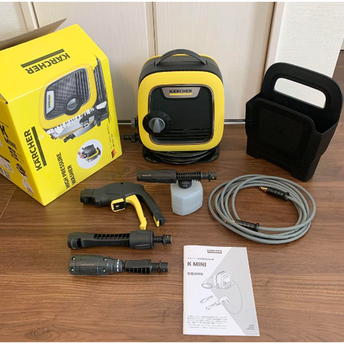 작지만 강력한 세척력, 카처 K 미니로 깨끗한 일상을!