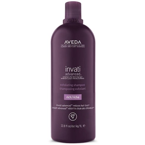 아베다 Aveda Invati Advanced Exfoliating Shampoo 33.8 인바티 고급 각질제거 샴푸 1L 1팩, 1000ml/33.8oz, 1세트 아베다샴푸 Best Top5