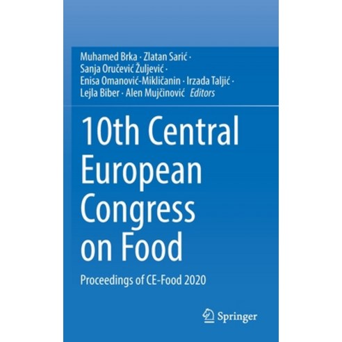 (영문도서) 10th Central European Congress on Food: Proceedings of CE-Food 2020 Hardcover, Springer, English, 9783031047961