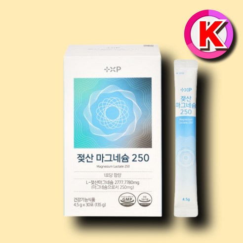 눈떨림 다리쥐남 흡수율 좋은 100% 젖산 유기 마그네슘 2777mg 영양제, 3개, 30정