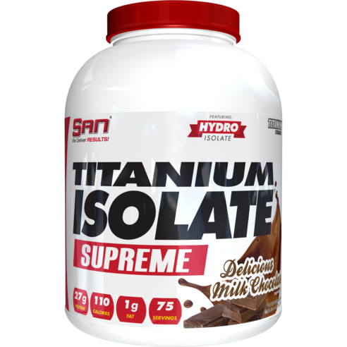 산 티타늄 아이솔레이트 수프림 딜리셔스 밀크 초콜릿, 1개, 2.3kg
