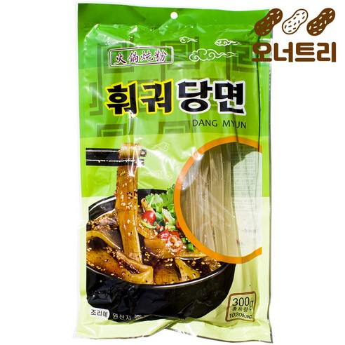 대화 훠궈당면 300g 마라탕 훠궈 마라샹궈 샤브샤브 재료 납작 넓적 당면, 1개