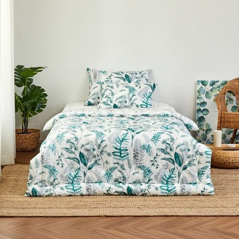 모던하우스 그리핀 면모달 그린 싱글차렵이불 150X200 CV0220030