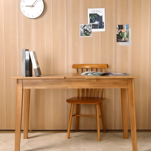 내 공간에 따스함을 더하다, 엄마가구 플레인 원목 책상 솔직 후기 원목책상