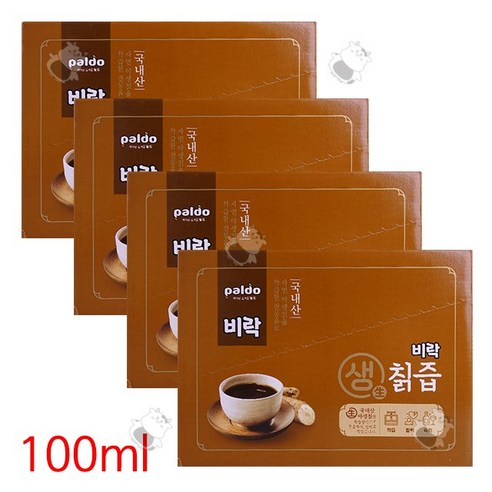 팔도 비락생칡즙 100ml X 40개 세트와 마술패치 1세트 100ml